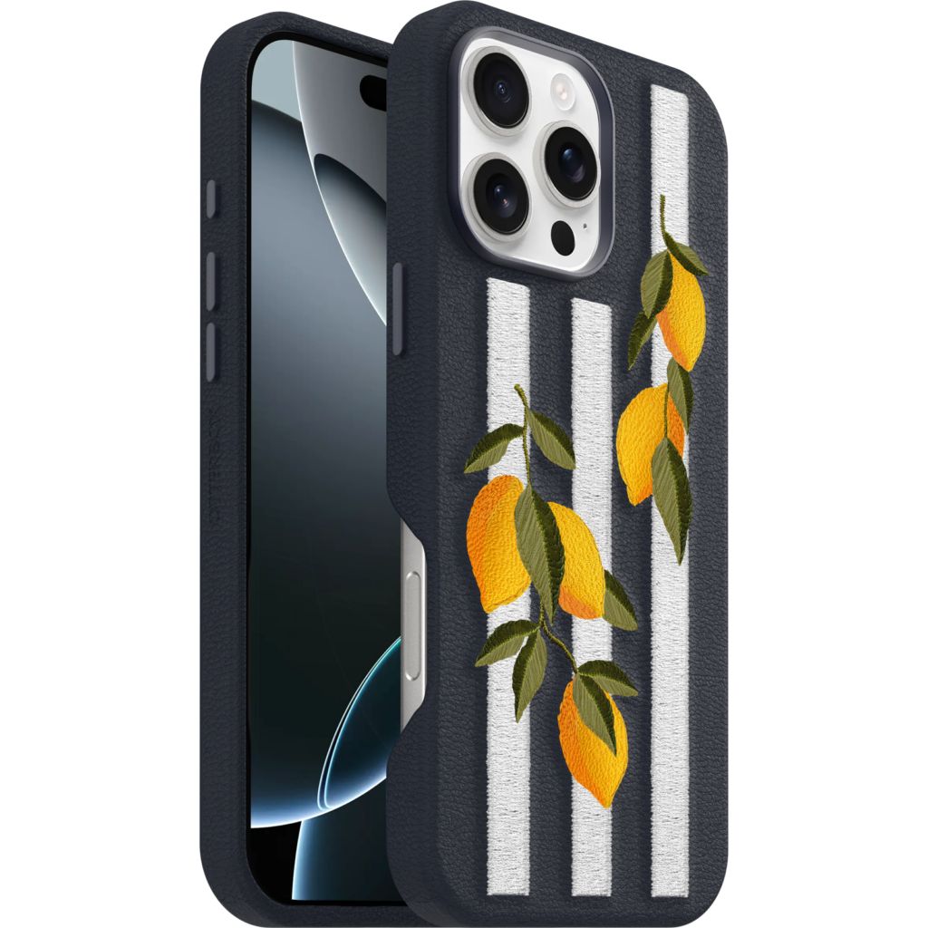 iPhone 16 Pro Max Symmetry Series Cactus Leather Embroidery Case