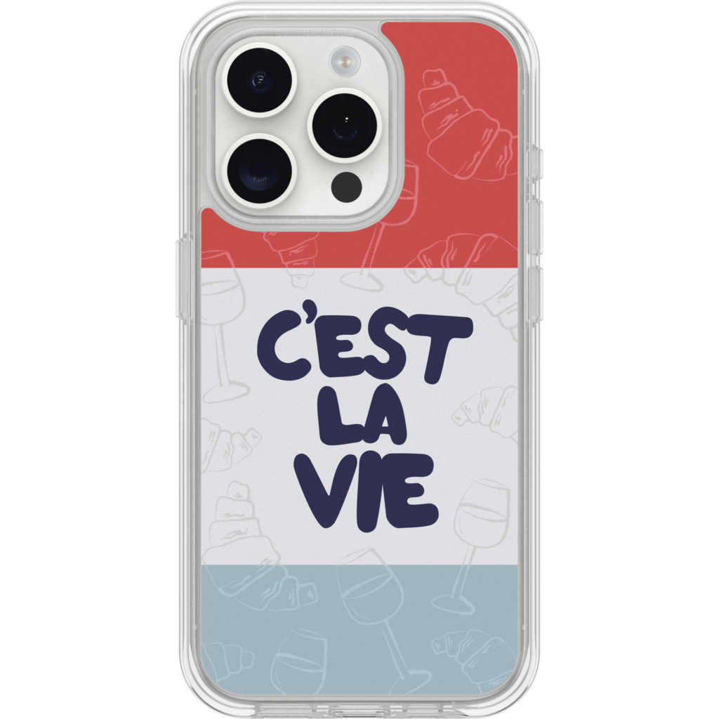 iPhone 15 Pro Symmetry Series Clear Case for MagSafe Summer Abroad