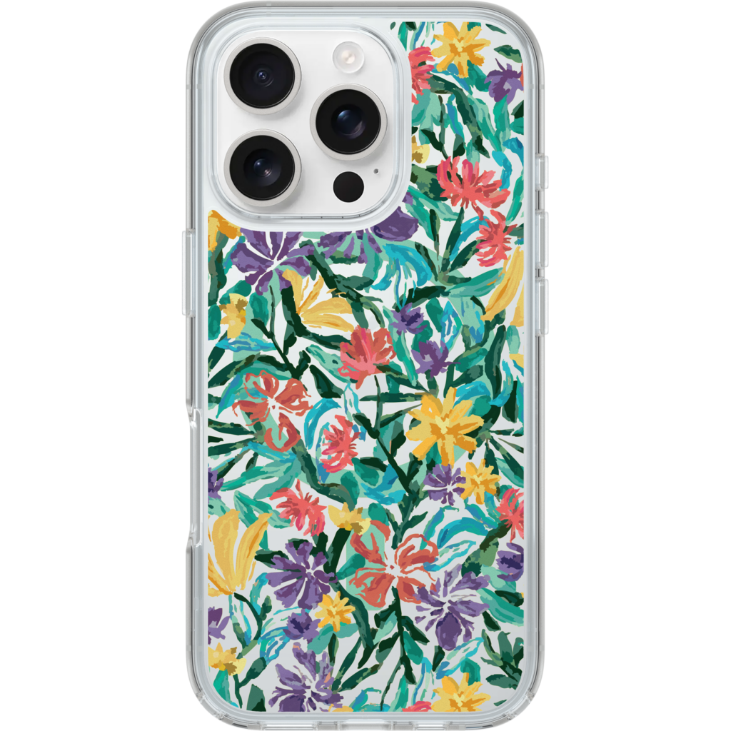iPhone 16 Pro Symmetry Series Clear for MagSafe Confetti of Blossoms Case