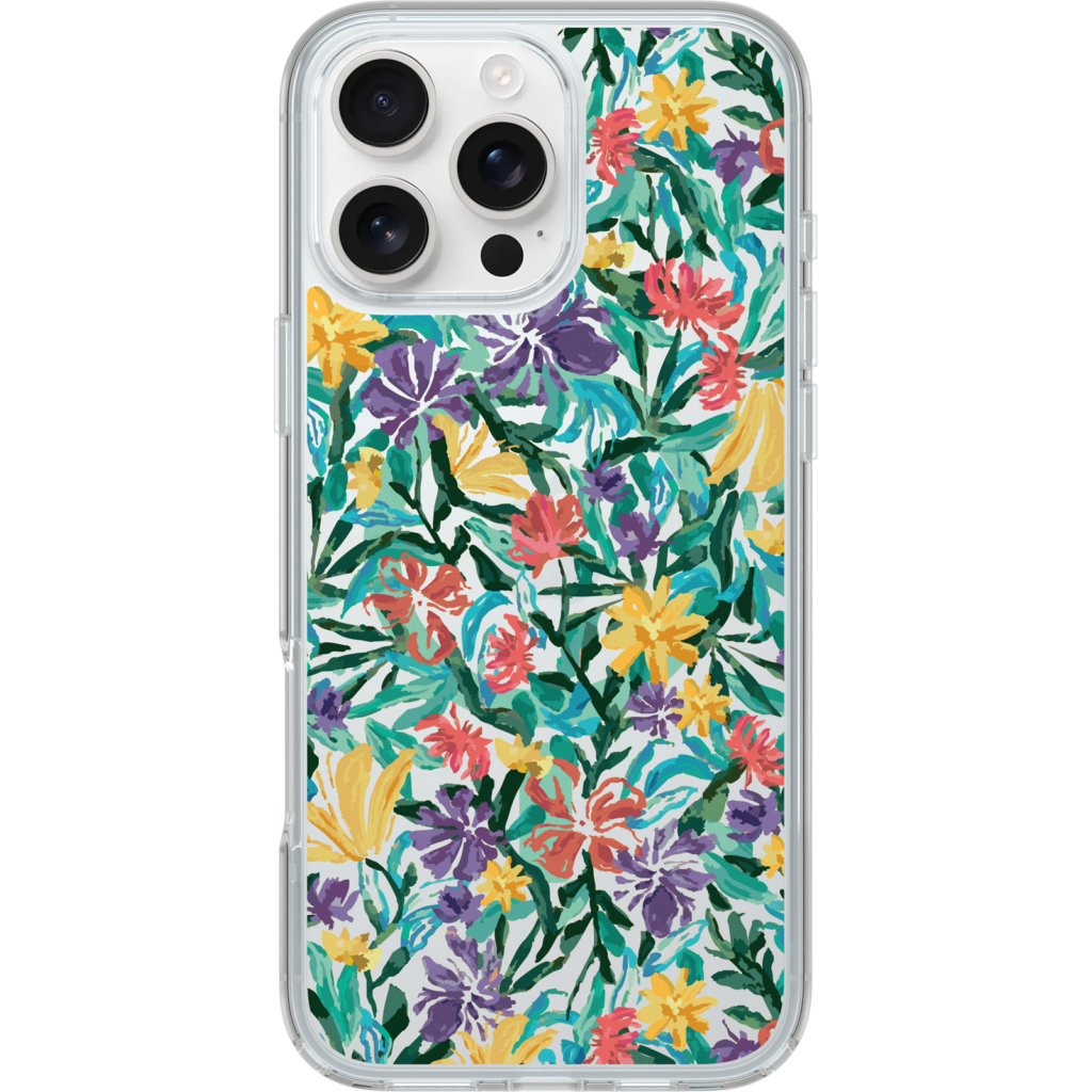 iPhone 16 Pro Max Symmetry Series Clear for MagSafe Confetti of Blossoms Case