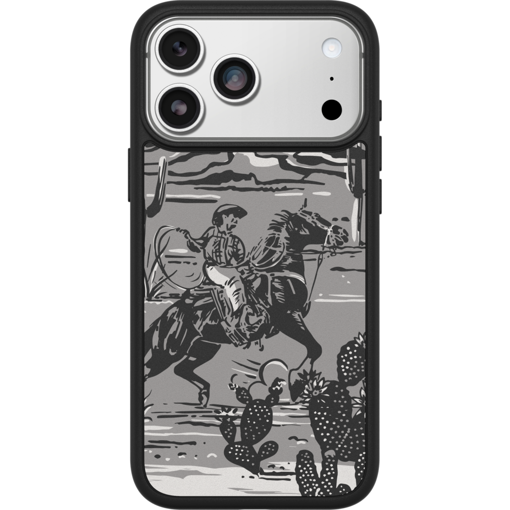 iPhone 18 Pro Max and iPhone 17 Pro Max Symmetry Series Case Western Noir Collection